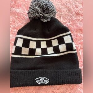 Vans Checkered Pom Pom Beanie